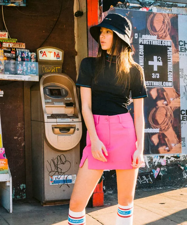 KANDINI Logo Bucket Hat - Black