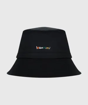 KANDINI Logo Bucket Hat - Black