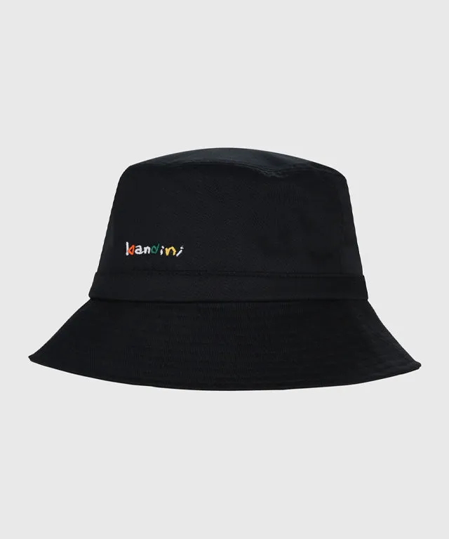 KANDINI Logo Bucket Hat - Black