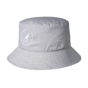 Kangol - Cotton - Bucket Hat - Light Grey