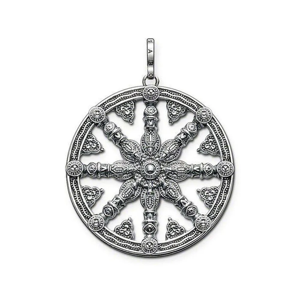 Karma Wheel  Pendant