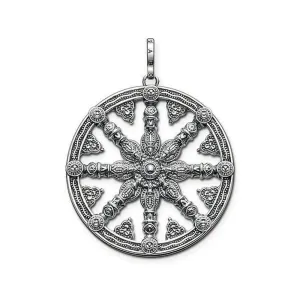 Karma Wheel  Pendant