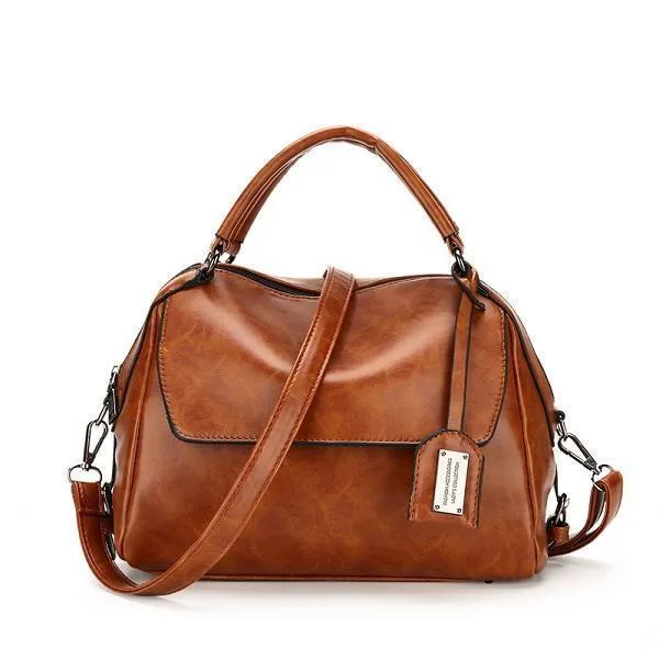 Kavard Oil Wax Leather Handbag