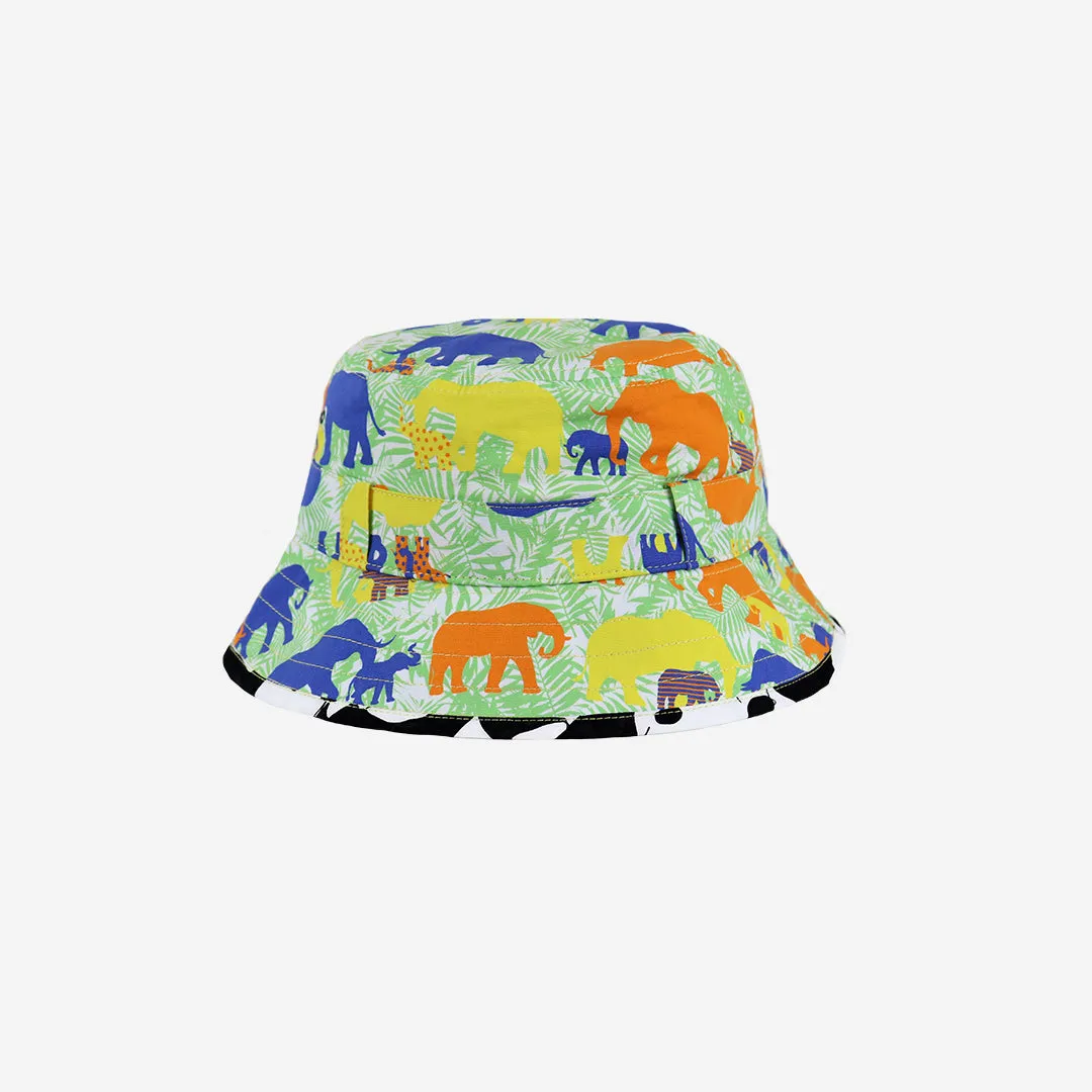 Kids Adventurer Bucket Hat: Ele-folk