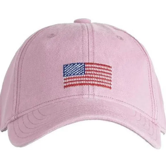 Kids Needlepoint Baseball Hat