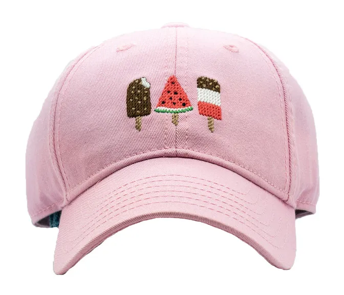 Kids Needlepoint Baseball Hat