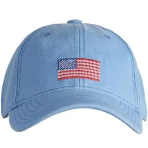 Kids Needlepoint Baseball Hat