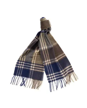 Kindar Check Scarf Navy/Green