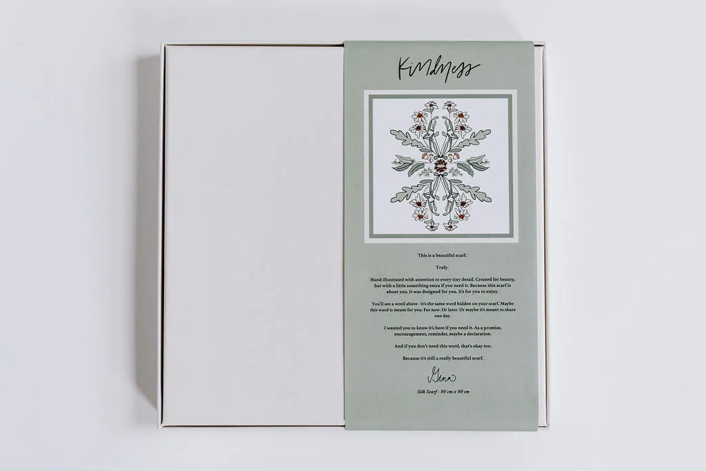 KINDNESS SILK SCARF