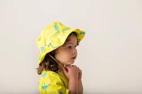 King Fisher Bucket Sun Hat | Organic Cotton | Adjustable Toggle size 000