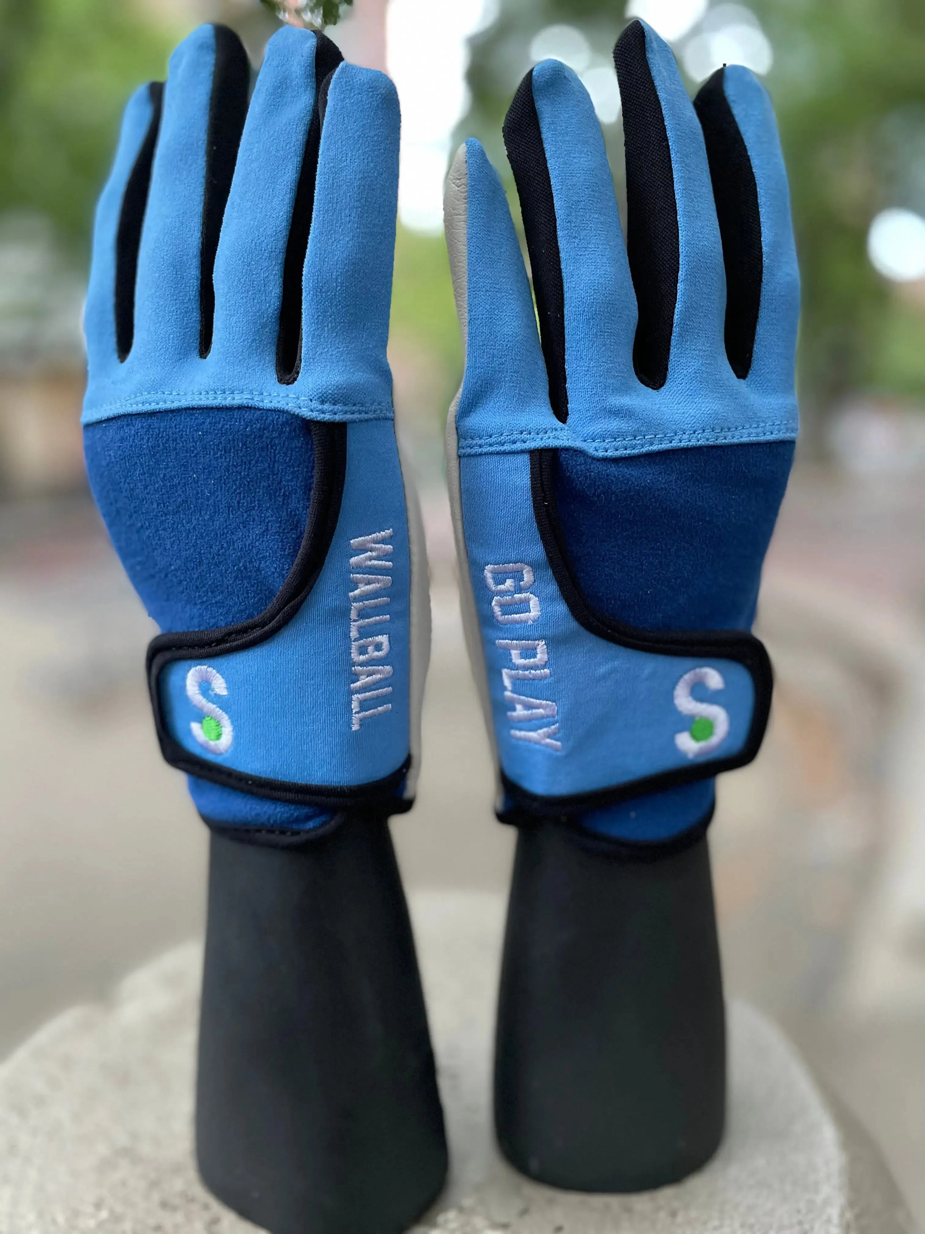 KOTC Pro Gloves Blue Padded Palms