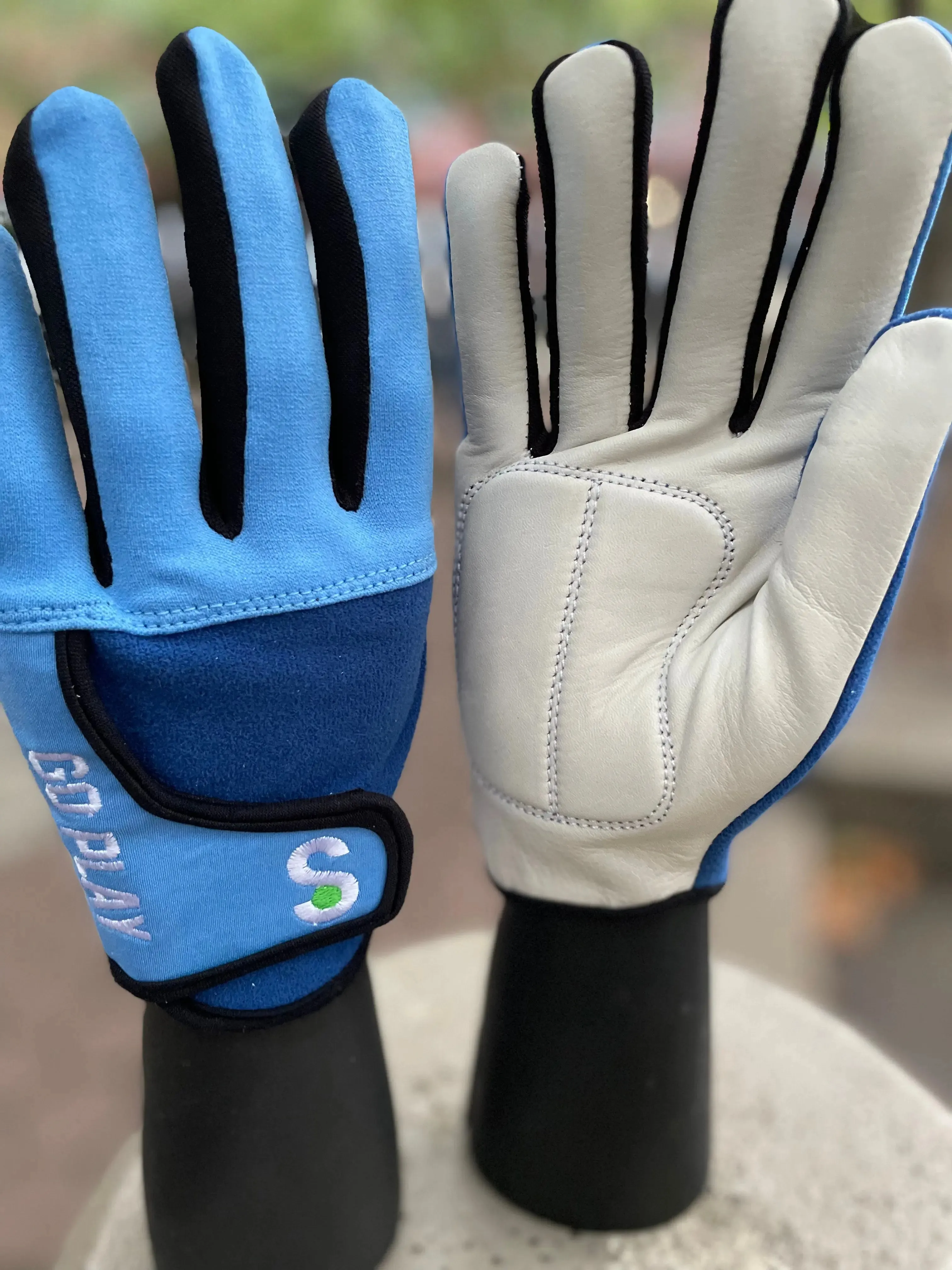 KOTC Pro Gloves Blue Padded Palms