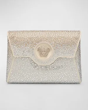 La Medusa Mini Embellished Clutch Bag