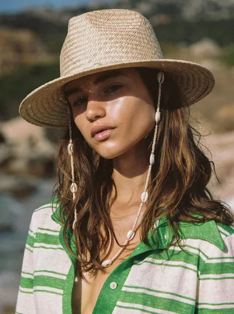 Lack Of Color Seashells Fedora