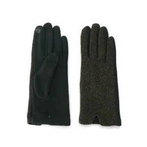 Ladies Tweed Glove Green