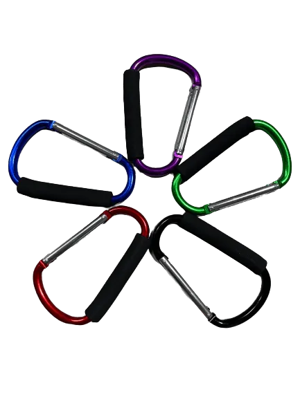 Large Heavy-Duty Aluminum Carabiner Clip