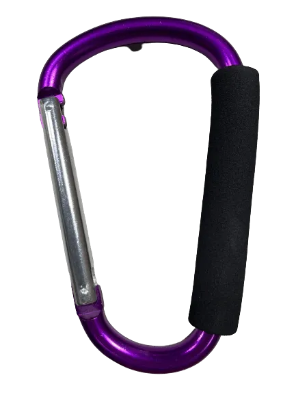 Large Heavy-Duty Aluminum Carabiner Clip