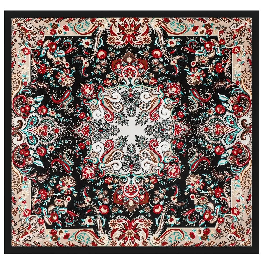 Large Oil Painting Silk Scarf