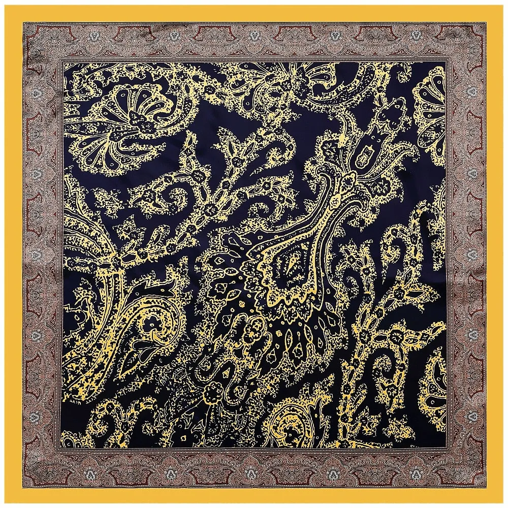 Large Oil Painting Silk Scarf