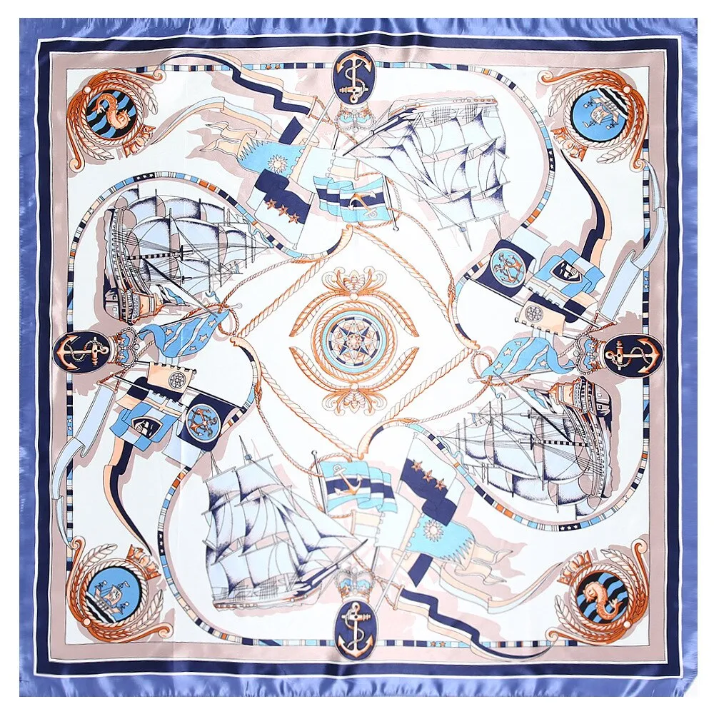 Large Oil Painting Silk Scarf