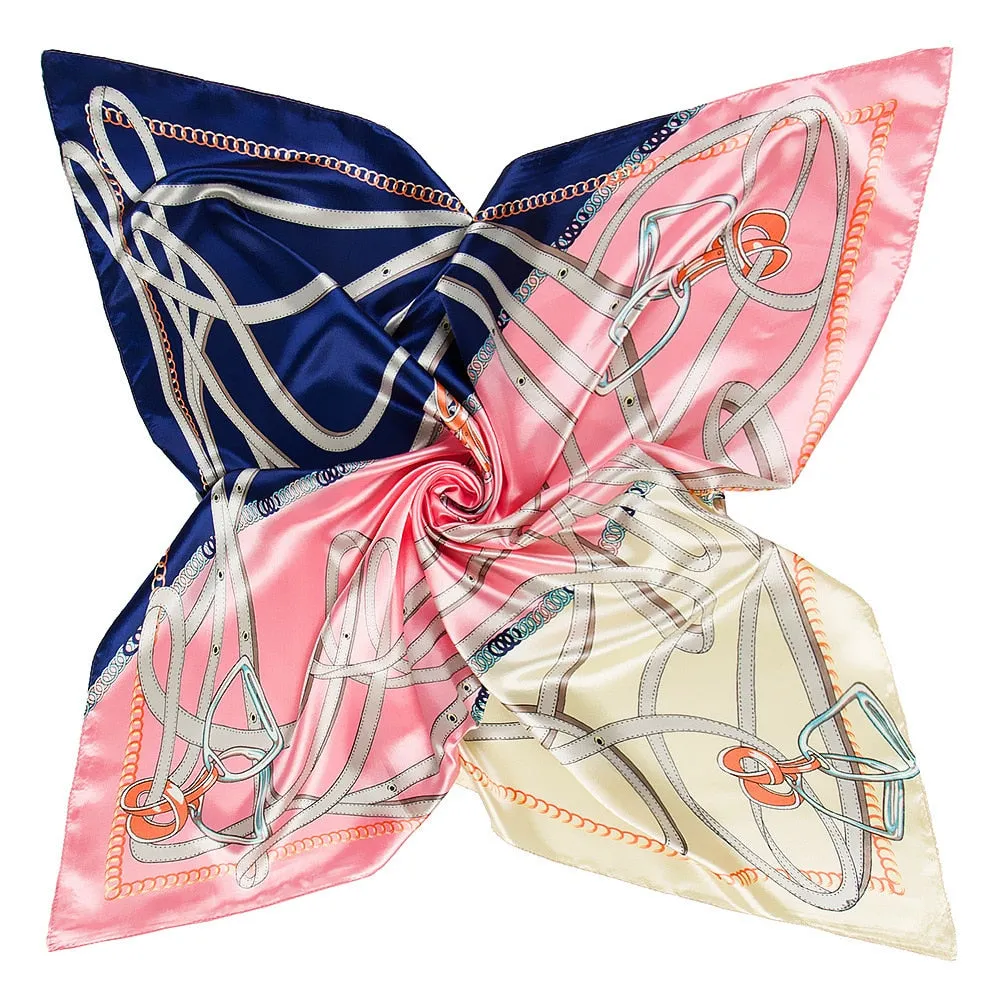 Large Oil Painting Silk Scarf
