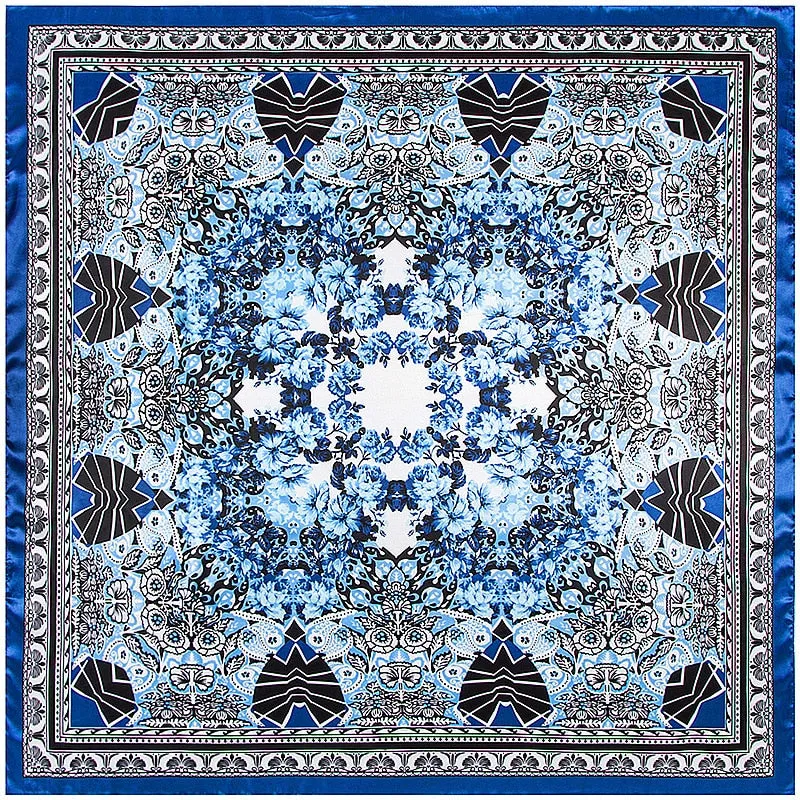 Large Oil Painting Silk Scarf