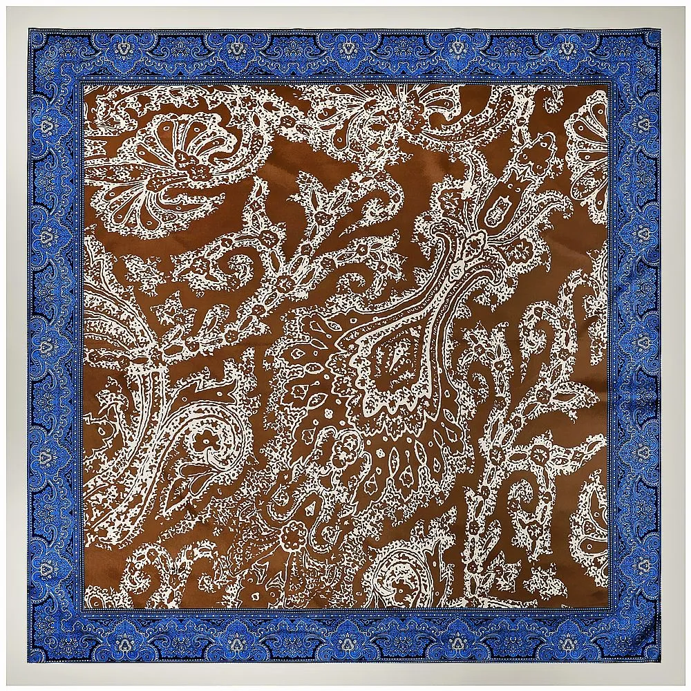 Large Oil Painting Silk Scarf