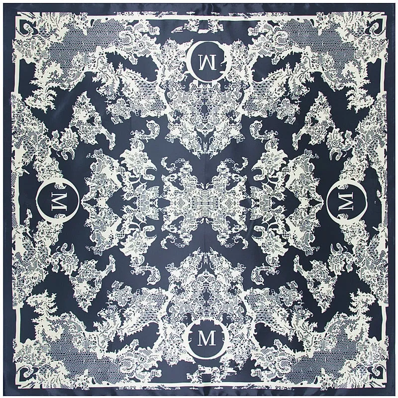 Large Oil Painting Silk Scarf