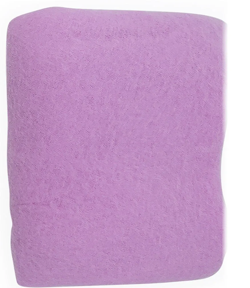 Lavender Large Cashmere Plain Stole