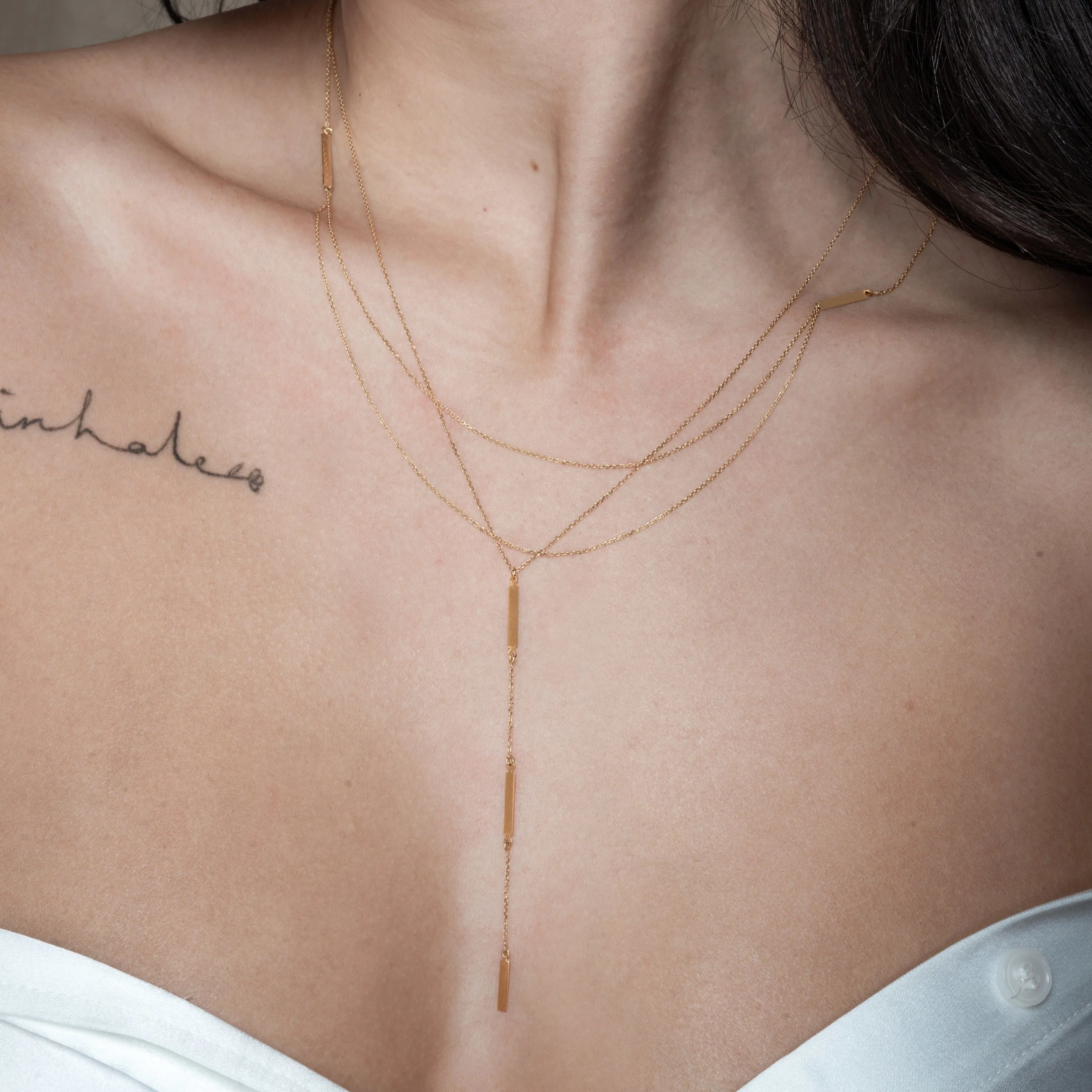 Layering Y and Bib Party Necklaces