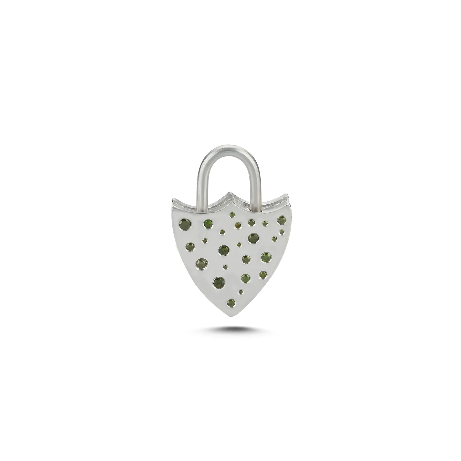 LIDO SEAHORSE GREEN DIAMOND LOCK