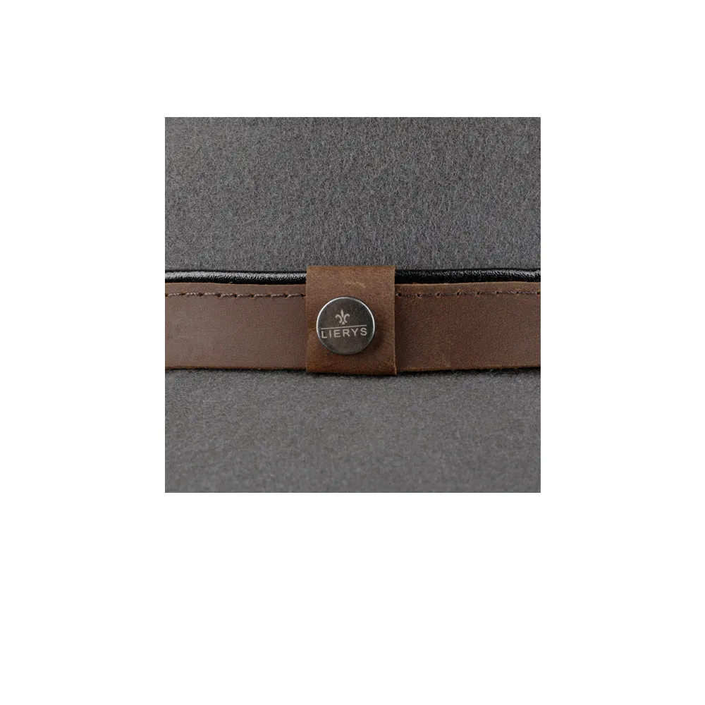 Lierys - Sargent Traveller Wool Hat - Fedora - Grey