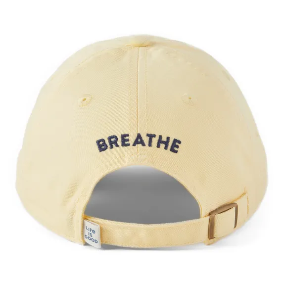 Life is Good Breathe Lotus LIG Tattered Chill Cap