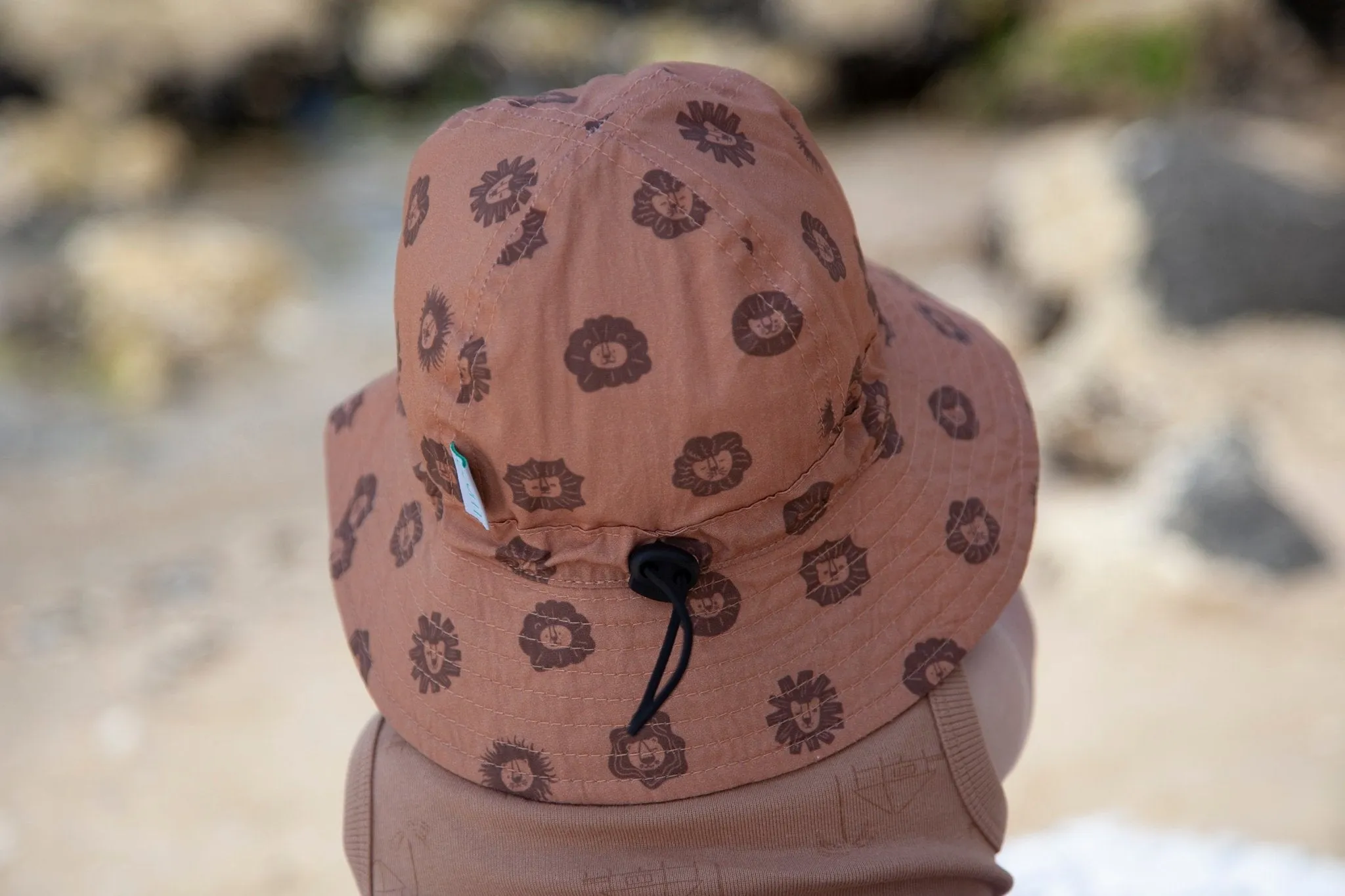 Lions Wide Brim Infant Sunhat