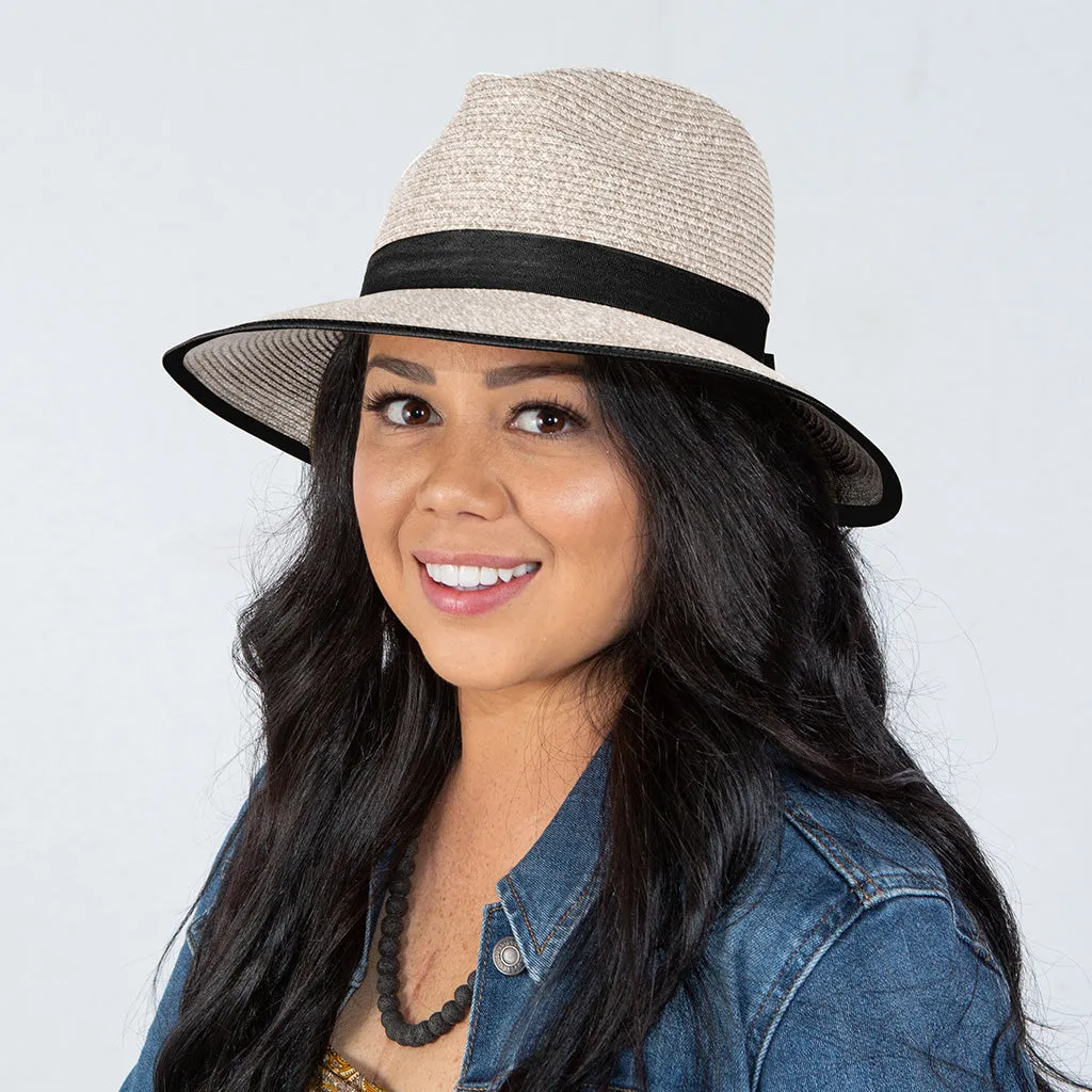 Lois Fedora Hat - Oatmeal