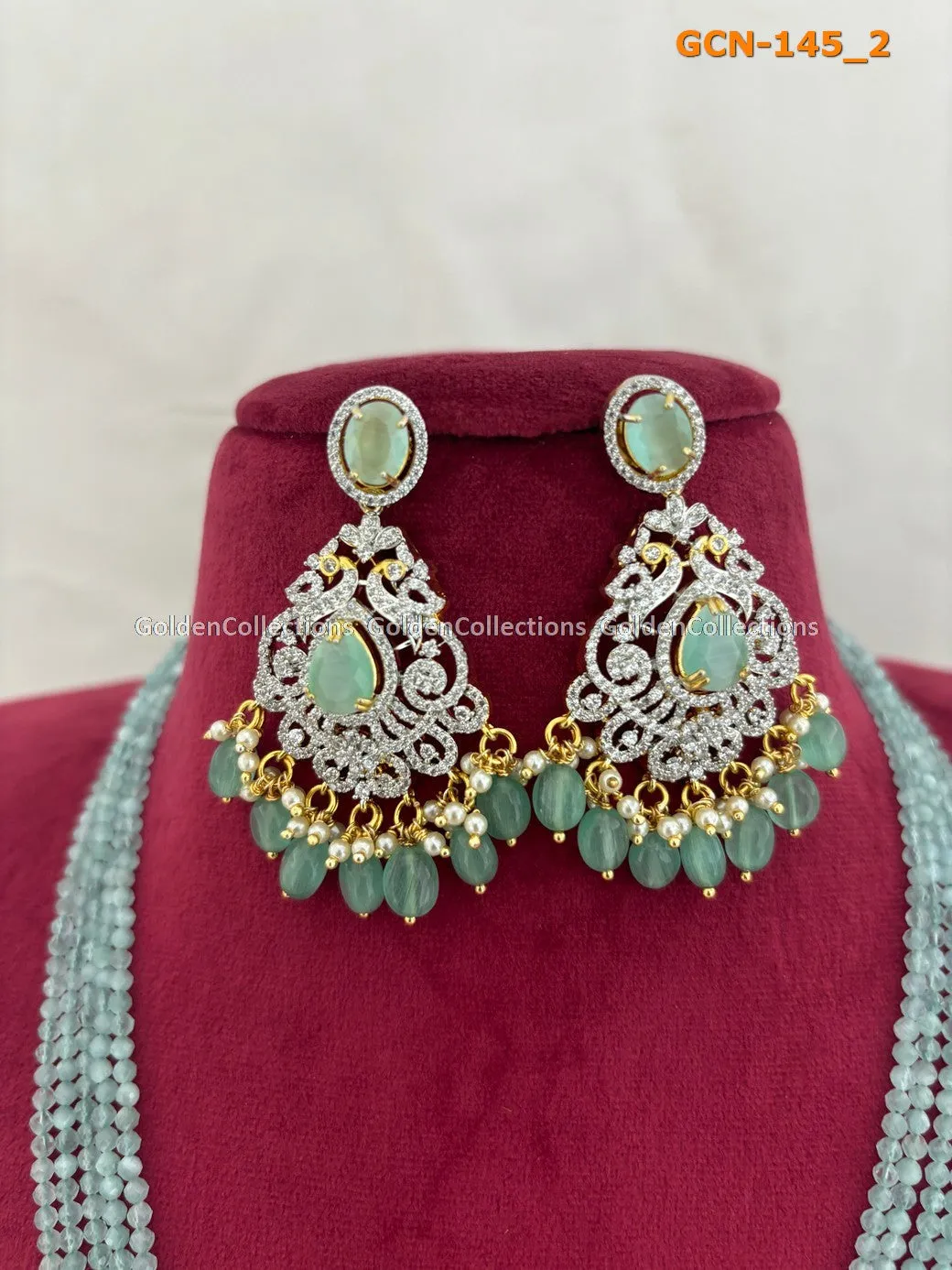 Long Necklaces For Women : Beads Fashion Jewellery Necklace GCN-145