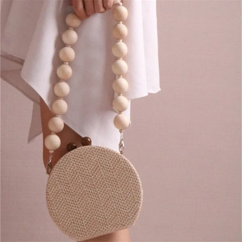 Lorie Round Mini Bag With Resin Straps - 3 Styles