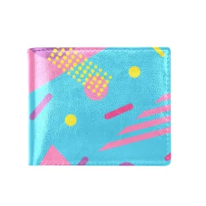 LOUD 90s Wallpaper Print Bifold Wallet With Coin Pocket