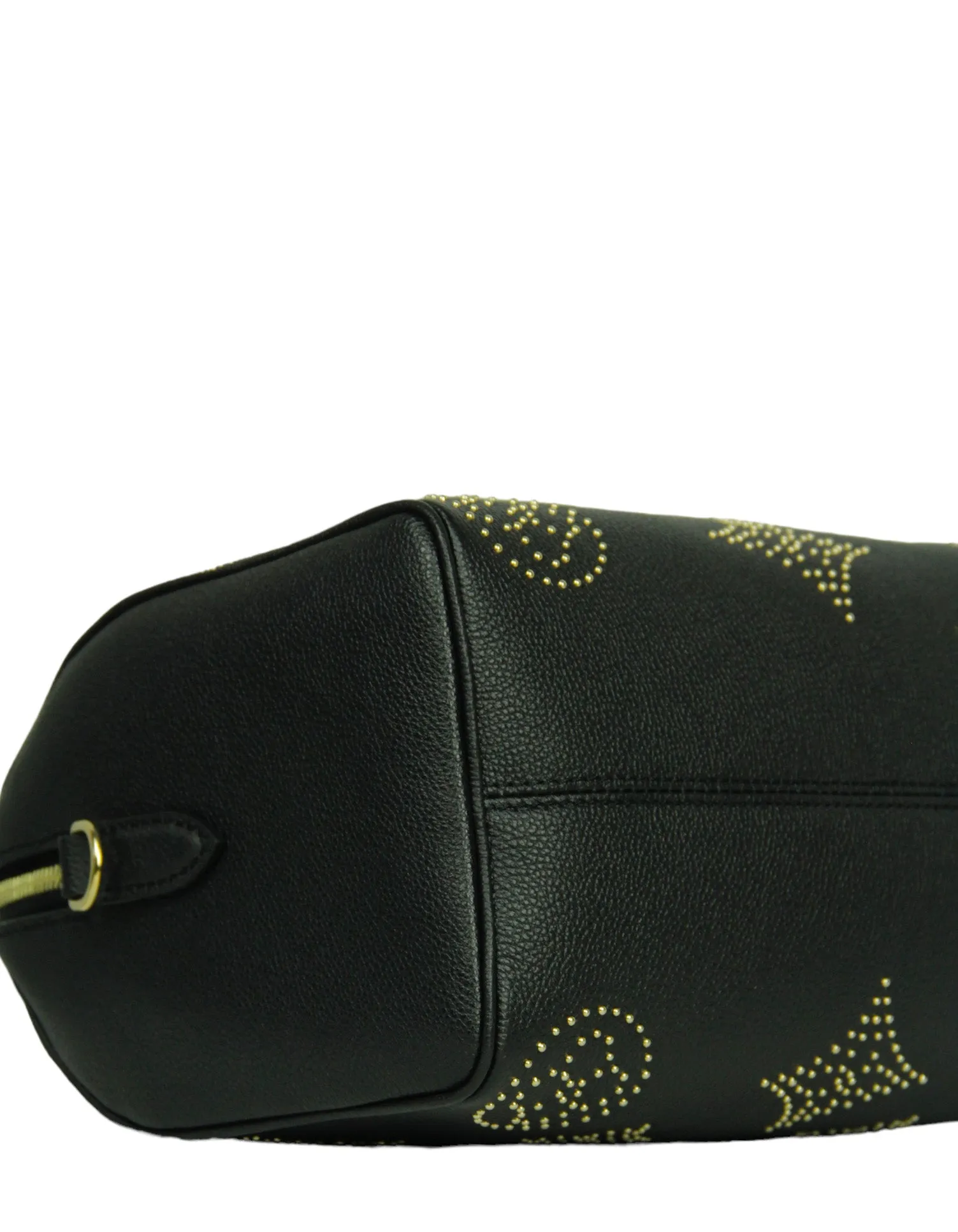 Louis Vuitton Black Studded Monogram Giant Speedy Bandouliere 25 Bag