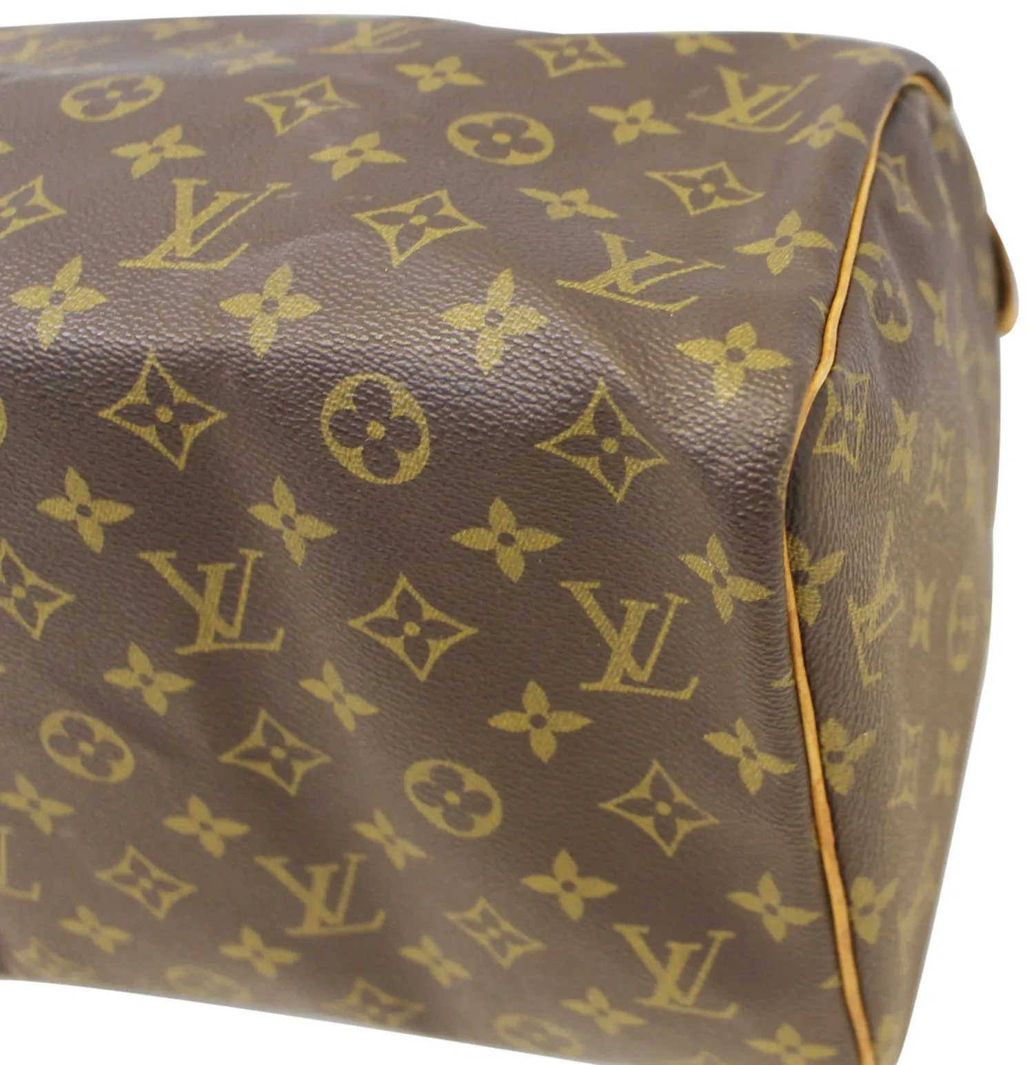 LOUIS VUITTON Monogram Canvas Speedy 30 Satchel Bag