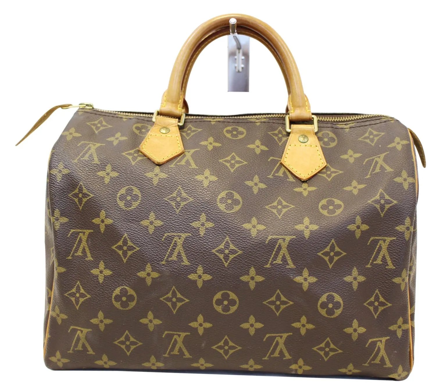 LOUIS VUITTON Monogram Canvas Speedy 30 Satchel Bag
