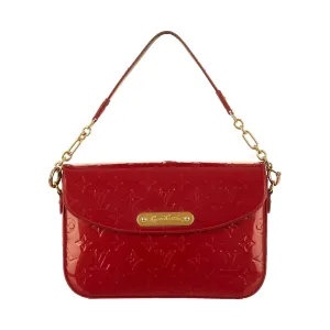 Louis Vuitton Red Monogram Patent Shoulder Bag
