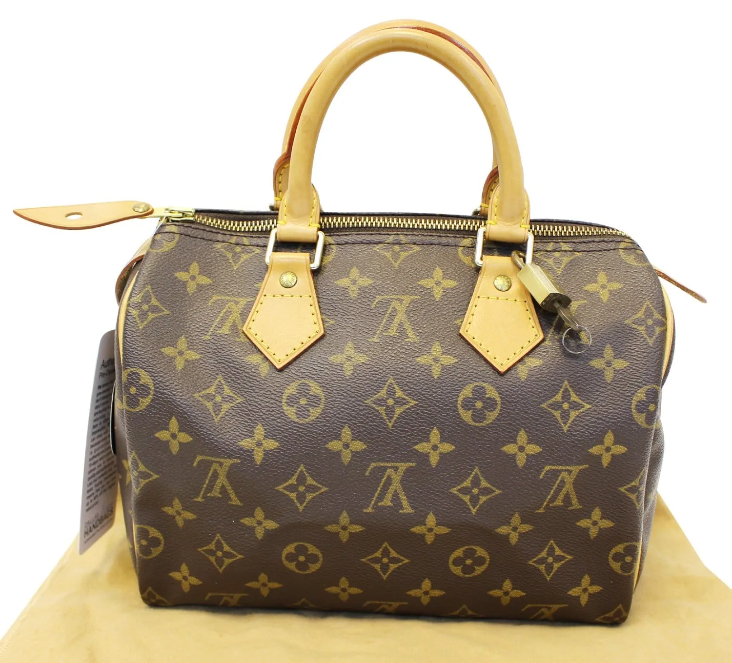 LOUIS VUITTON Satchel Bag Used Monogram Canvas Speedy 25