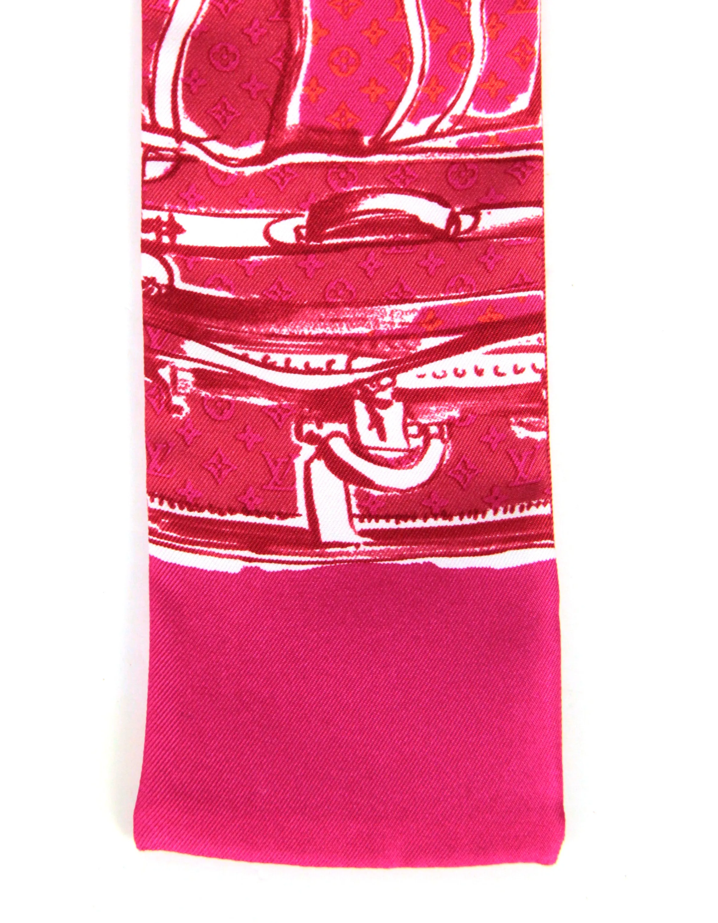 Louis Vuitton Silk Monogram Trunks Bandeau