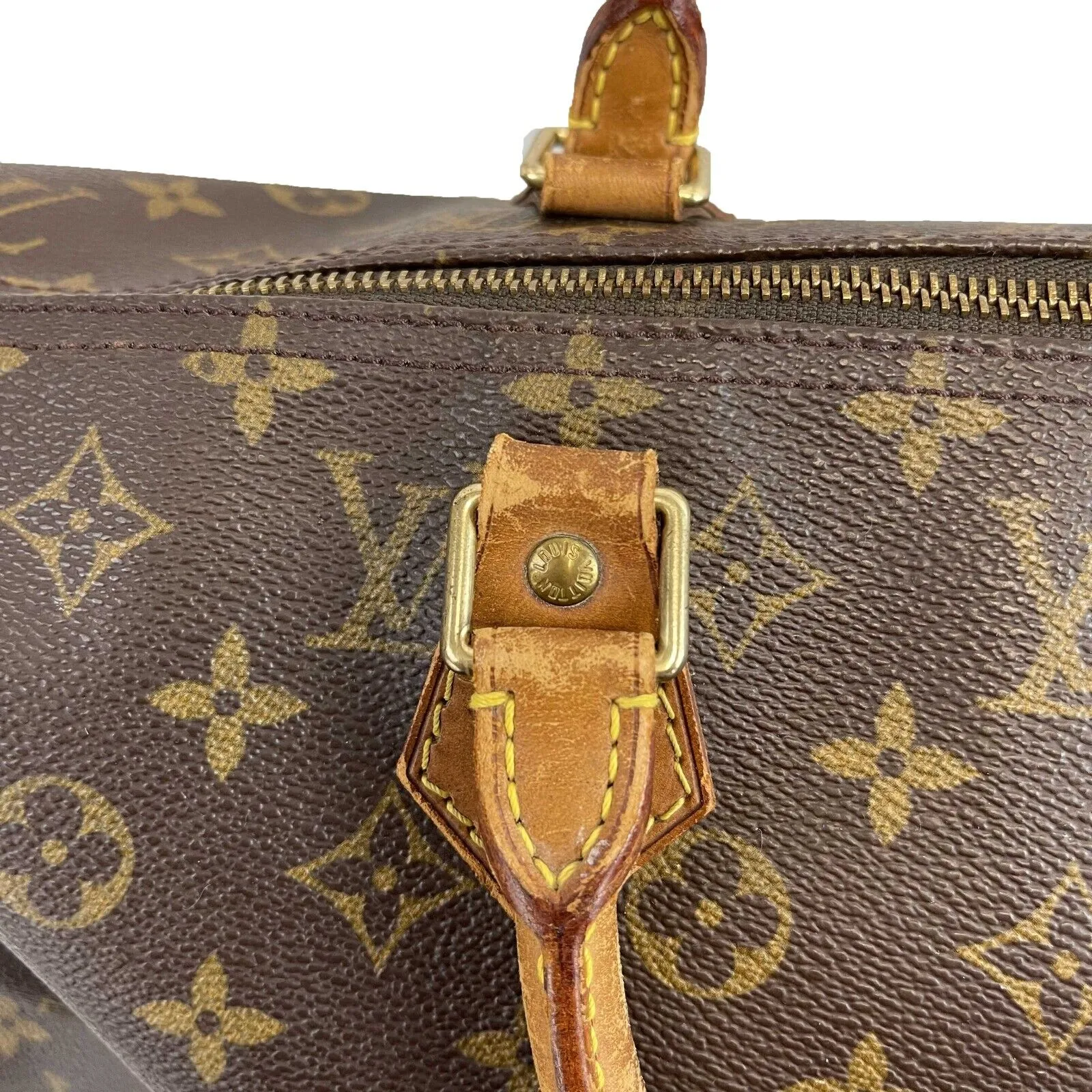 Louis Vuitton -Speedy 40 Monogram Canvas Satchel / Top Handle Bag