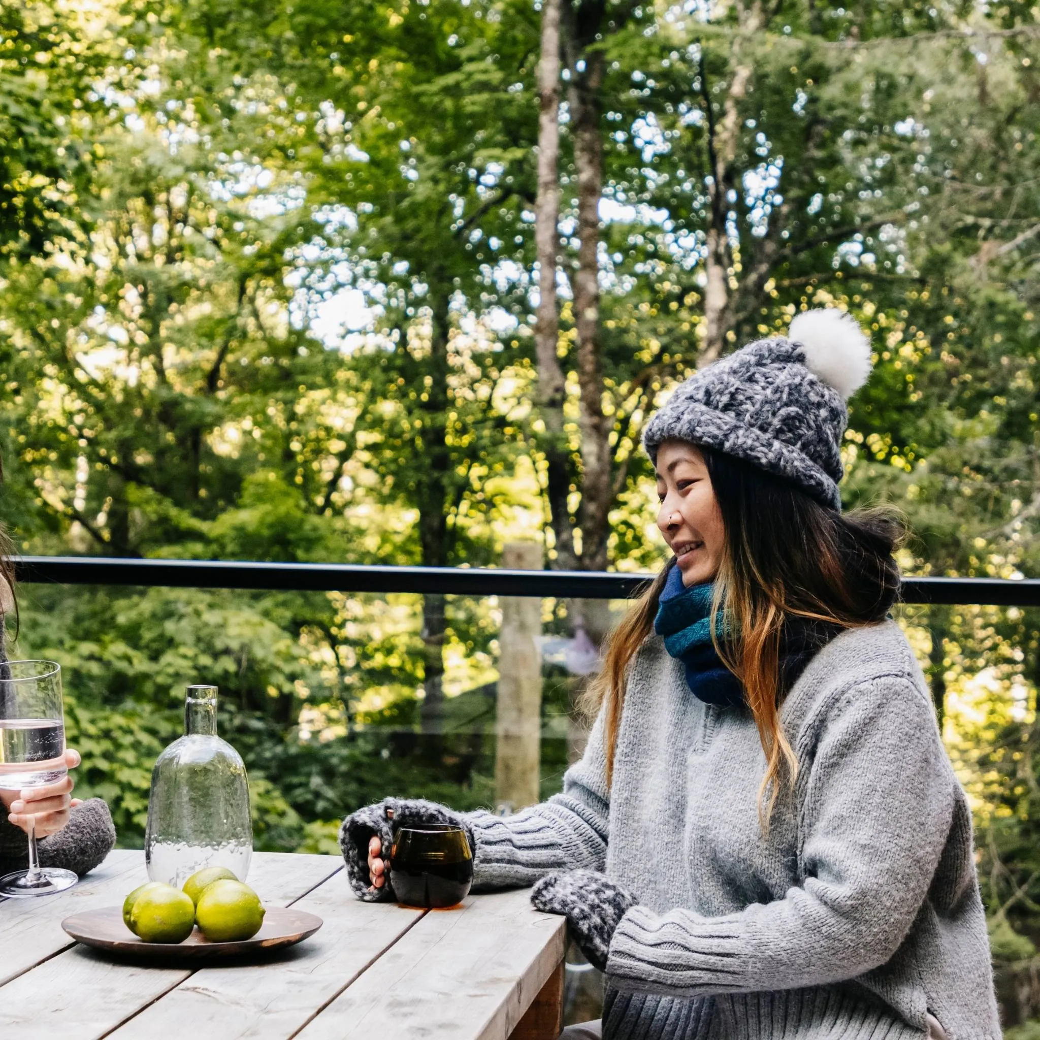 Luxe Hand-Knit Hand Warmers