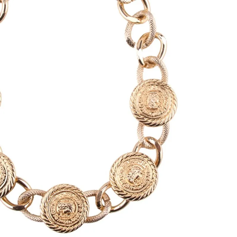 Luxury 14Kt Gold Necklace Women Wedding Party Jewelry