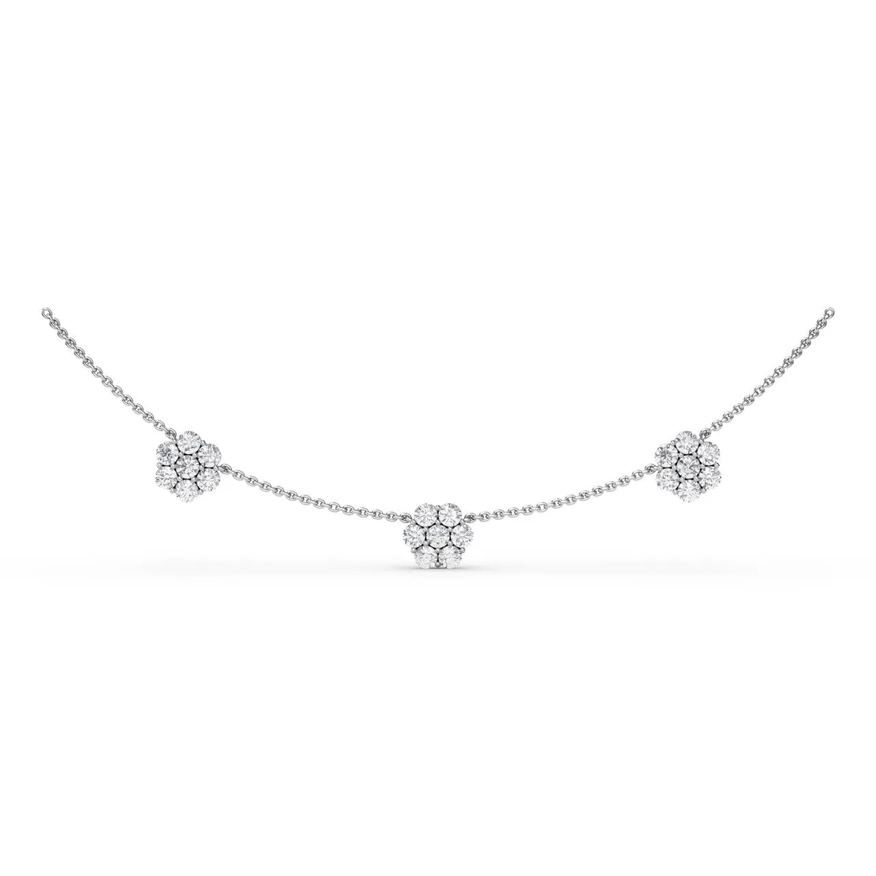 Magnolia Diamond Necklace