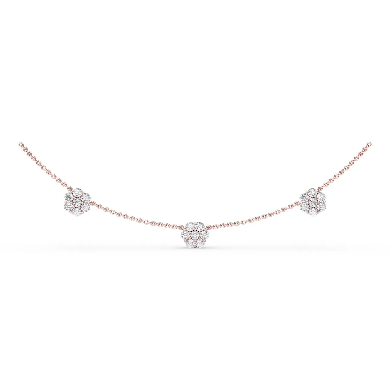 Magnolia Diamond Necklace