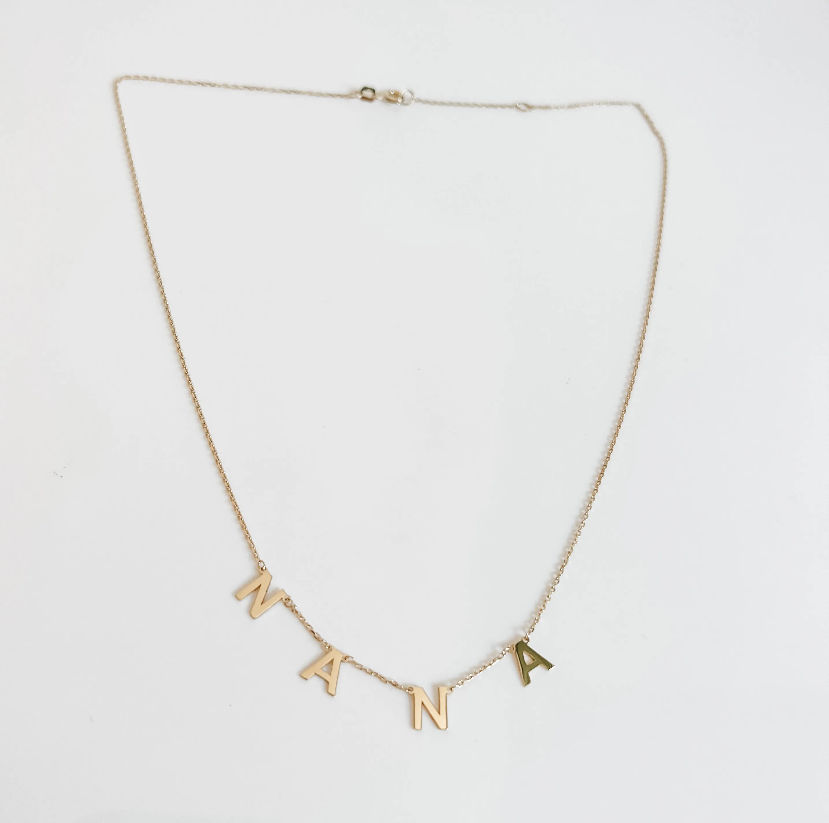 MAMA NECKLACE solid gold